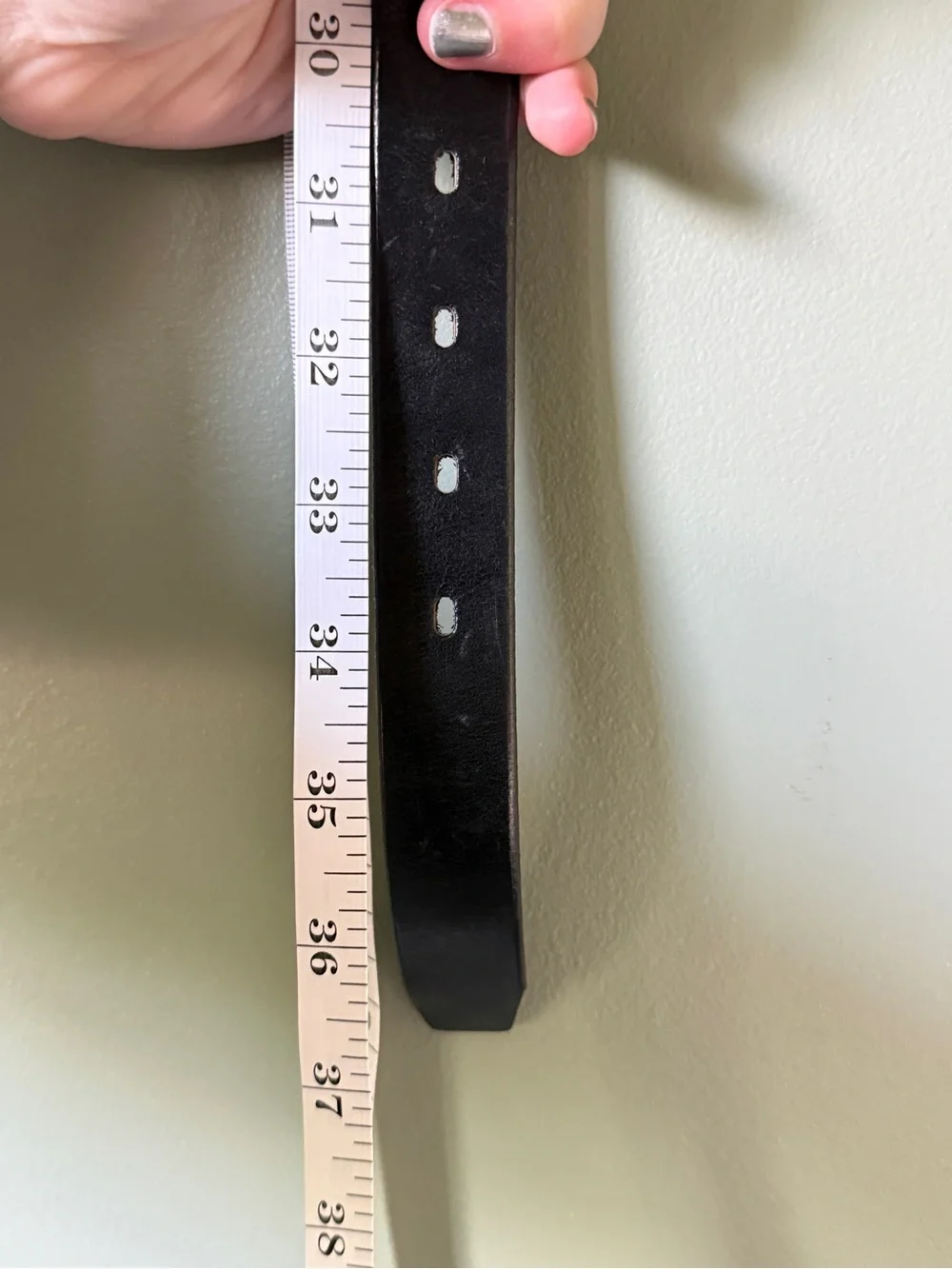 J. Crew Classic Leather Belt - Size S